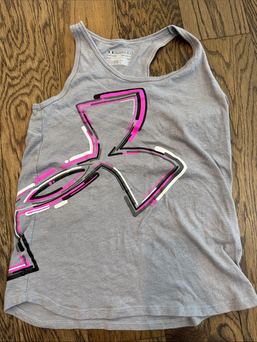 Under Armour Gray Tank Youth large !